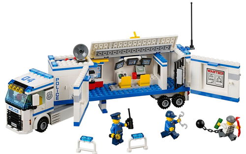 乐高 LEGO 60044 城市系列 流动警署警车移动基地 2014速拼评测