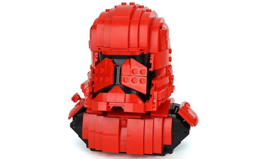 乐高 LEGO 40333 星球大战 天行者的崛起 西斯士兵胸像 SDCC限定 2019速拼评测