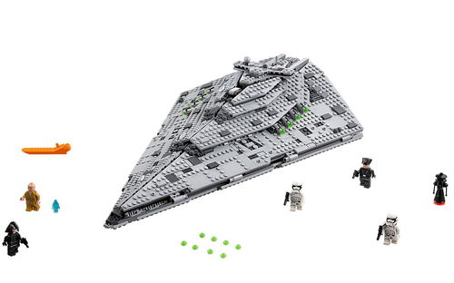 乐高 LEGO 75190 星球大战 大型歼星舰 2017速拼评测