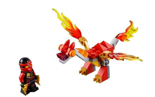 乐高 LEGO 30422 幻影忍者 拼彻包 凯的迷你神龙 速拼评测