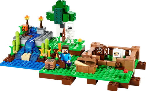 乐高 LEGO 21114 Minecraft 我的世界 史蒂夫农场 2014速拼评测