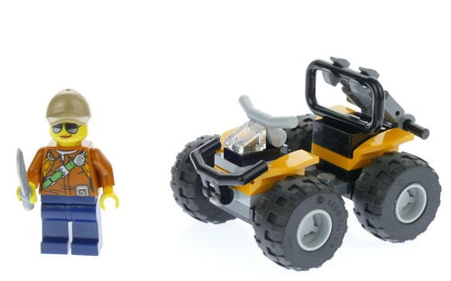 乐高 LEGO 30355 城市系列 沼泽城市小车 拼砌包 2017速拼评测