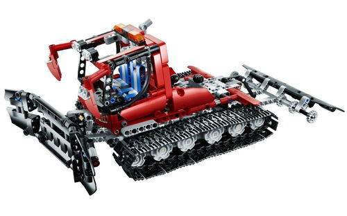 乐高 LEGO 8263 科技机械组 大型铲雪除雪车 2009速拼评测