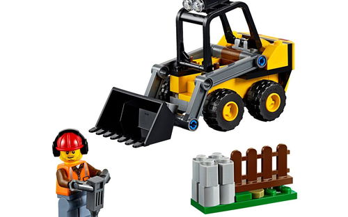 乐高 LEGO 60219 城市系列 建筑装载机 2019速拼评测