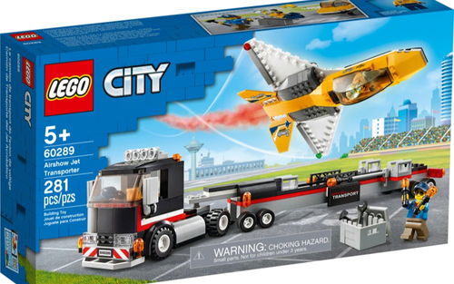 乐高 LEGO 城市60289 喷气飞机运输车 2021速拼评测