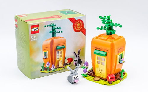 乐高 LEGO 40449节日 复活节兔子胡萝卜屋 2021速拼评测