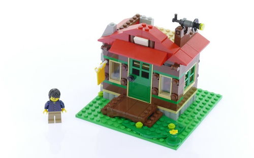 乐高 LEGO 31048 创意百变3合1 湖畔小屋 模式二 2016速拼评测