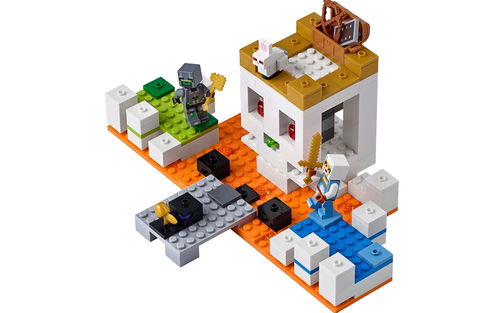 乐高 LEGO 21145 Minecraft 我的世界 骷髅头竞技场 速拼评测