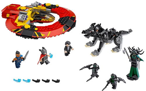 乐高 LEGO 76084 超级英雄 仙宫的终极之战 2017速拼评测