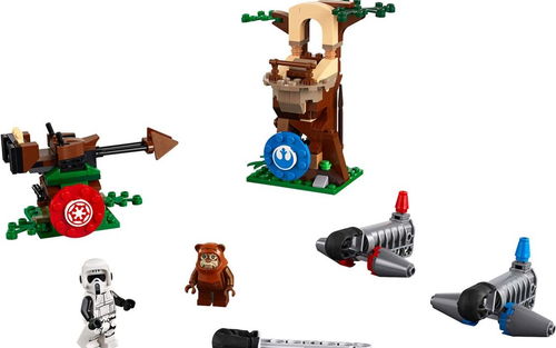 乐高 LEGO 75238 星球大战 恩多战役突击行动 2019速拼评测