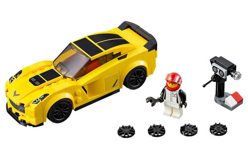 乐高 LEGO 75870 超级赛车系列 雪佛兰科威特Z06 2016速拼评测