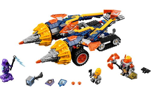 乐高 LEGO 70354 未来骑士团 艾克索双钻爆破机 速拼评测