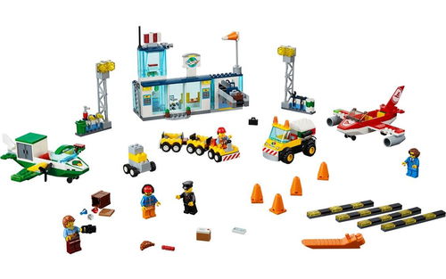 乐高 LEGO 10764 城市系列 小拼砌师 城市中央机场 2018速拼评测