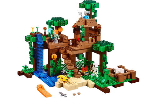 乐高 LEGO 21125 Minecraft 我的世界 丛林树屋 速拼评测