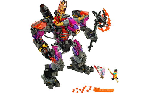 乐高 LEGO 80010 悟空小侠 牛魔王烈火机甲 速拼评测