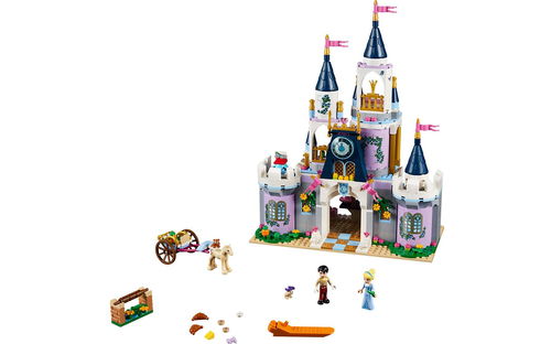 乐高 LEGO 41154 迪士尼公主 灰姑娘的梦幻城堡 速拼评测