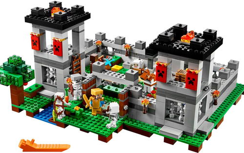 乐高 LEGO 21127 Minecraft 我的世界 要塞堡垒 2016速拼评测