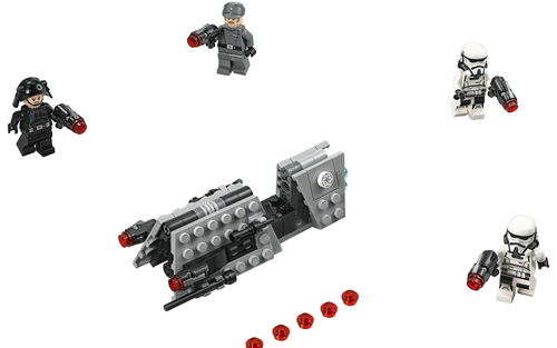 乐高 LEGO 75207 星球大战 帝国巡逻队战斗套装 2018速拼评测