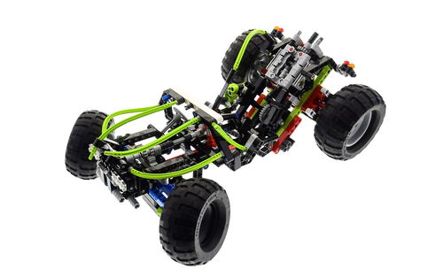 乐高 LEGO 8284 科技机械组 拖拉机 越野车 2006速拼评测