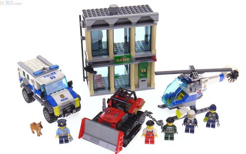 乐高 LEGO 60140 城市系列 推土机银行抢劫 2017速拼评测