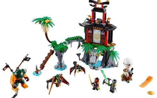 乐高 LEGO 70604 幻影忍者 大战猛虎蜘蛛岛 速拼评测