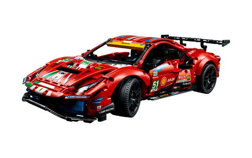 乐高 LEGO 42125科技机械 法拉利 488 GTE 2020速拼评测