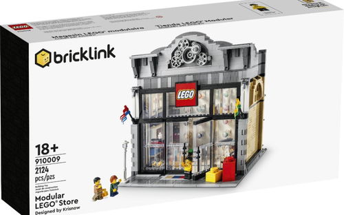 乐高 BrickLink 910009 乐高专卖店街景 速组评测