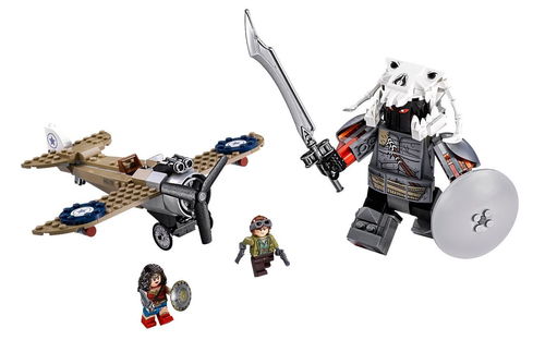 乐高 LEGO 76075 超级英雄 神奇女侠之战 2017速拼评测