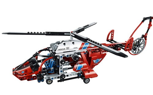 乐高 LEGO 8068 科技机械组 直升机 2011速拼评测