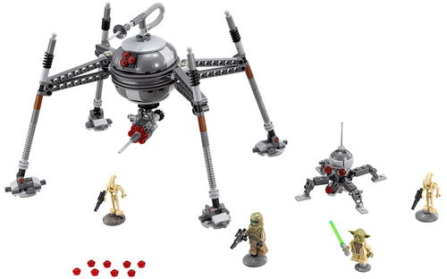 乐高 LEGO 75142 星球大战 制导蜘蛛机器人 2016速拼评测
