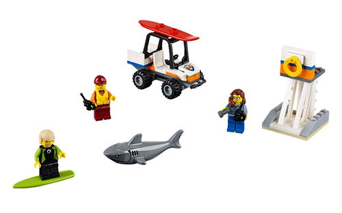 乐高 LEGO 60163 城市系列 海岸警卫队入门套装 2017速拼评测
