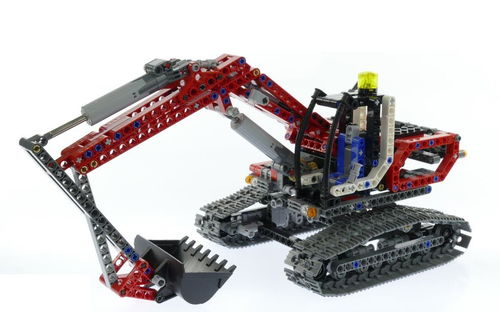 乐高 LEGO 8294 科技机械组 挖掘机 2008速拼评测