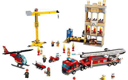 乐高 LEGO 60216 城市系列 城市消防救援队 2019速拼评测