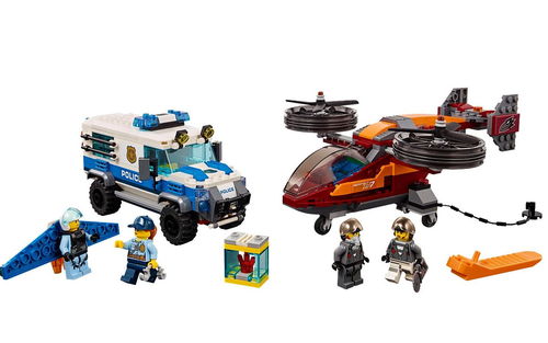 乐高 LEGO 60209 城市系列 空中特警追捕钻石劫案 2019速拼评测