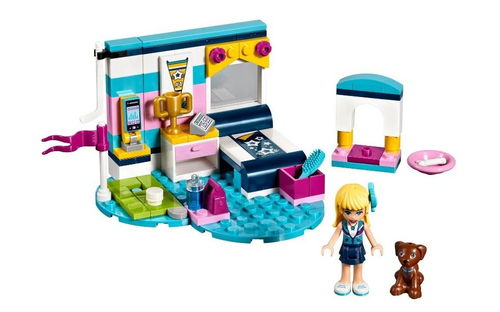 乐高 LEGO 41328 好朋友 斯蒂芬妮的卧室 2018速拼评测