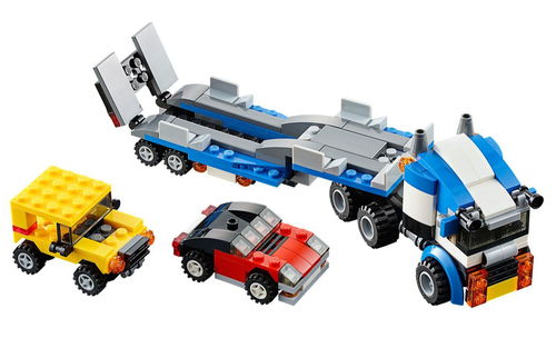 乐高 LEGO 31033 创意百变3合1 车辆运输车 2015速拼评测