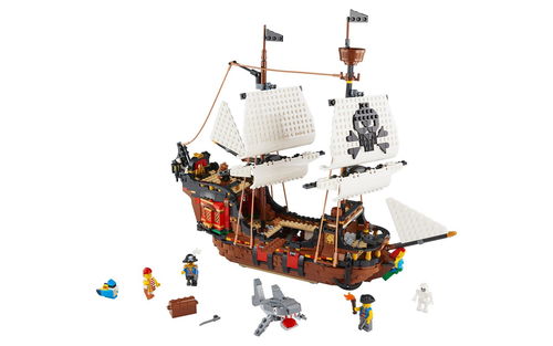 乐高 LEGO 31109 创意百变3合1 海盗船 2020速拼评测