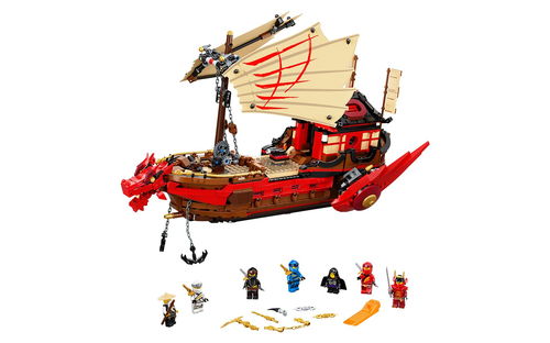 乐高 LEGO 71705 幻影忍者 命运赏赐号 2020速拼评测