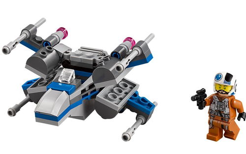 乐高 LEGO 75125 星球大战 抵抗军X-翼战斗机 2016速拼评测