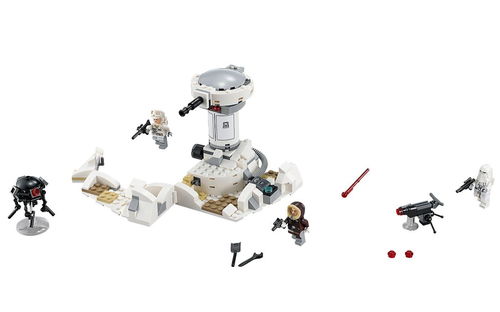 乐高 LEGO 75138 星球大战 霍斯基地突袭 2016速拼评测