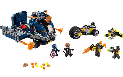 乐高 LEGO 76143 超级英雄 复仇者联盟  油罐车之战 2020速拼评测