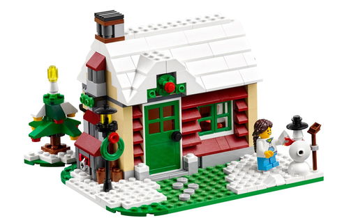 乐高 LEGO 31038 创意百变3合1 四季变换小屋 冬天 2015速拼评测
