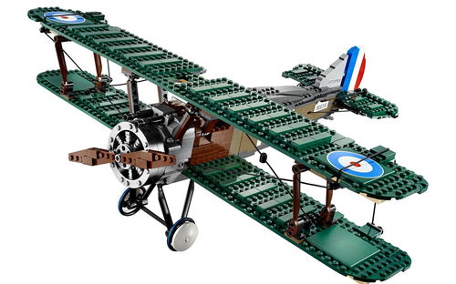 乐高 LEGO 10226 创意百变高手 索普威斯驼式战机 2012速拼评测