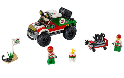 乐高 LEGO 60115 城市系列 四驱越野车 2016速拼评测