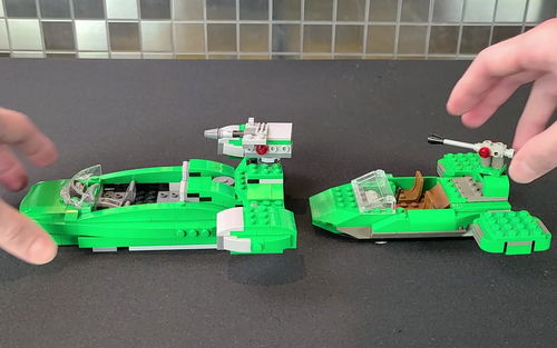 乐高星球大战 Flash Speeder 75091 & 7124 对比评测