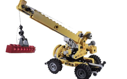 乐高 LEGO 8270 科技机械组 越野起重车 2007速拼评测