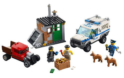 乐高 LEGO 60048 城市系列 警察警犬突击队追捕小偷行动 2014速拼评测