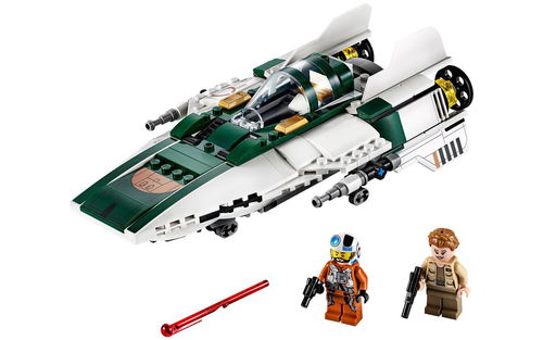 乐高 LEGO 75248 星球大战 A翼星际战斗机 2019速拼评测