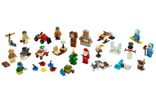 乐高 LEGO 60203 城市系列 圣诞倒数日历 2019速拼评测