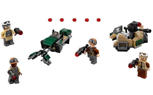 乐高 LEGO 75164 星球大战 叛军骑兵战斗包 2017速拼评测